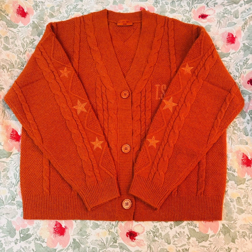Taylor Swift The Life of a Showgirl OFFICIAL Cardigan Size XS/S IN HAND